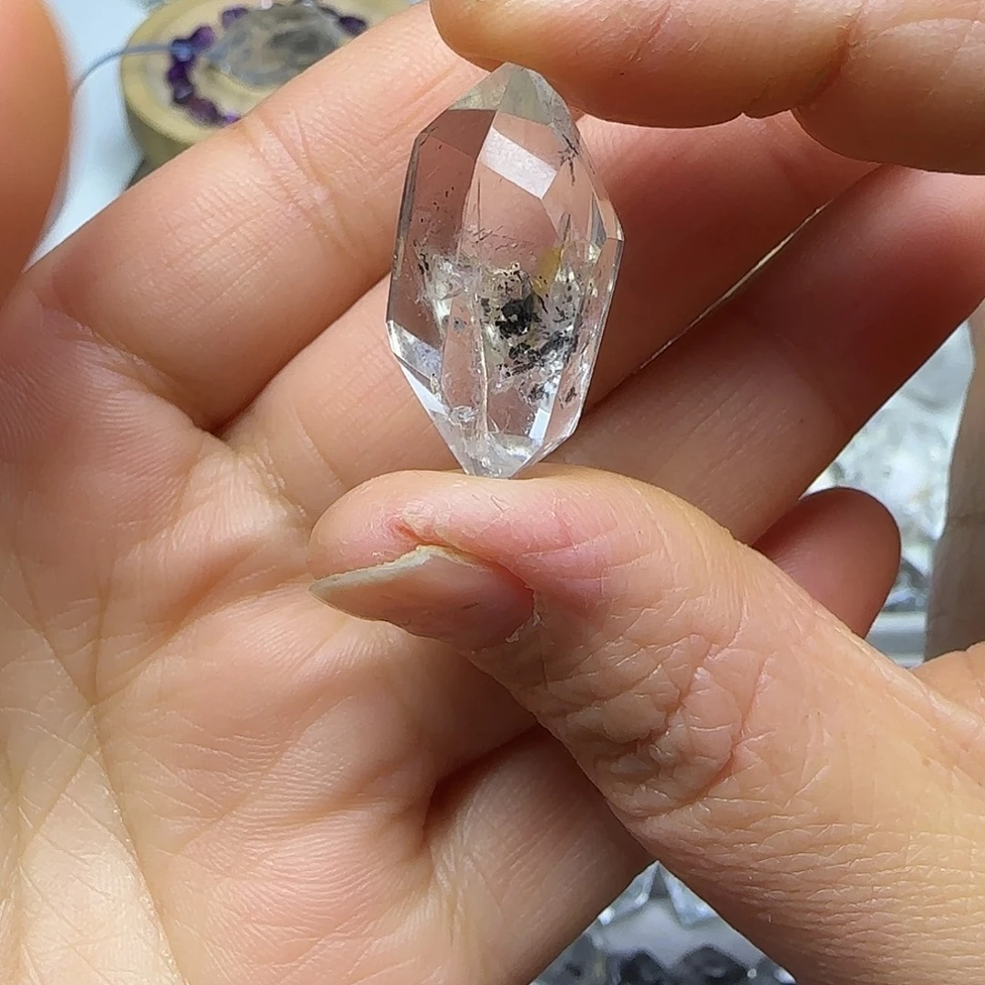 珠宝半成品未镶嵌水晶流沙