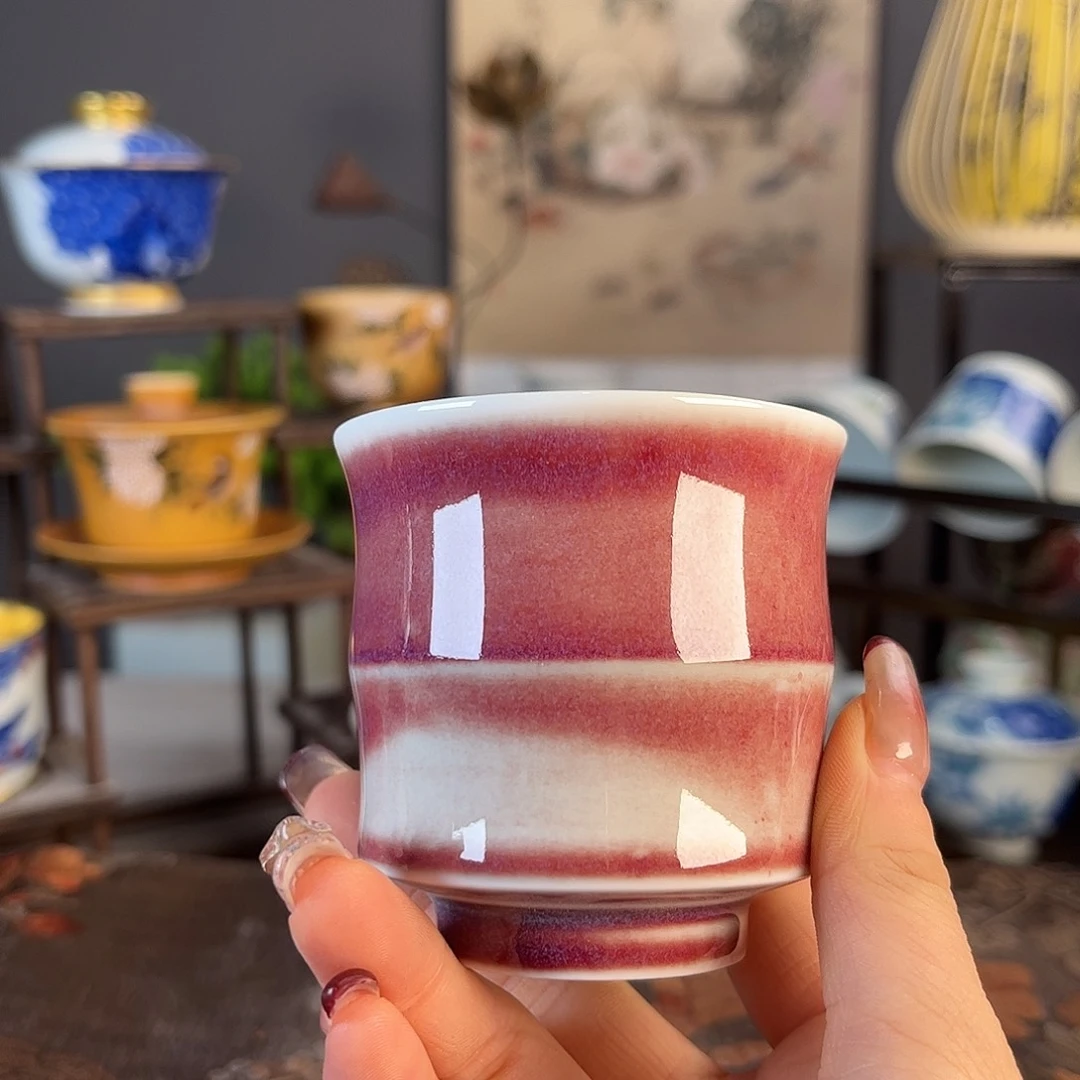 杯景德镇陶瓷茶杯多人