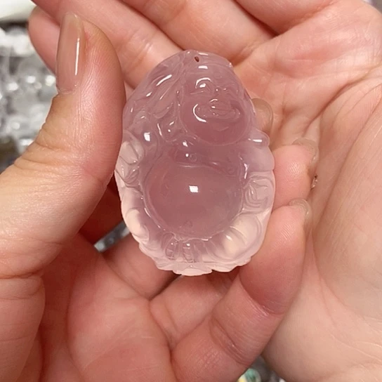 水晶颈饰未镶嵌琳*水晶3定制