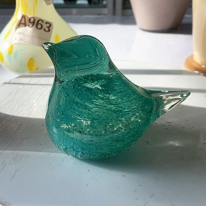 琉璃长度12厘米琉璃小鸟