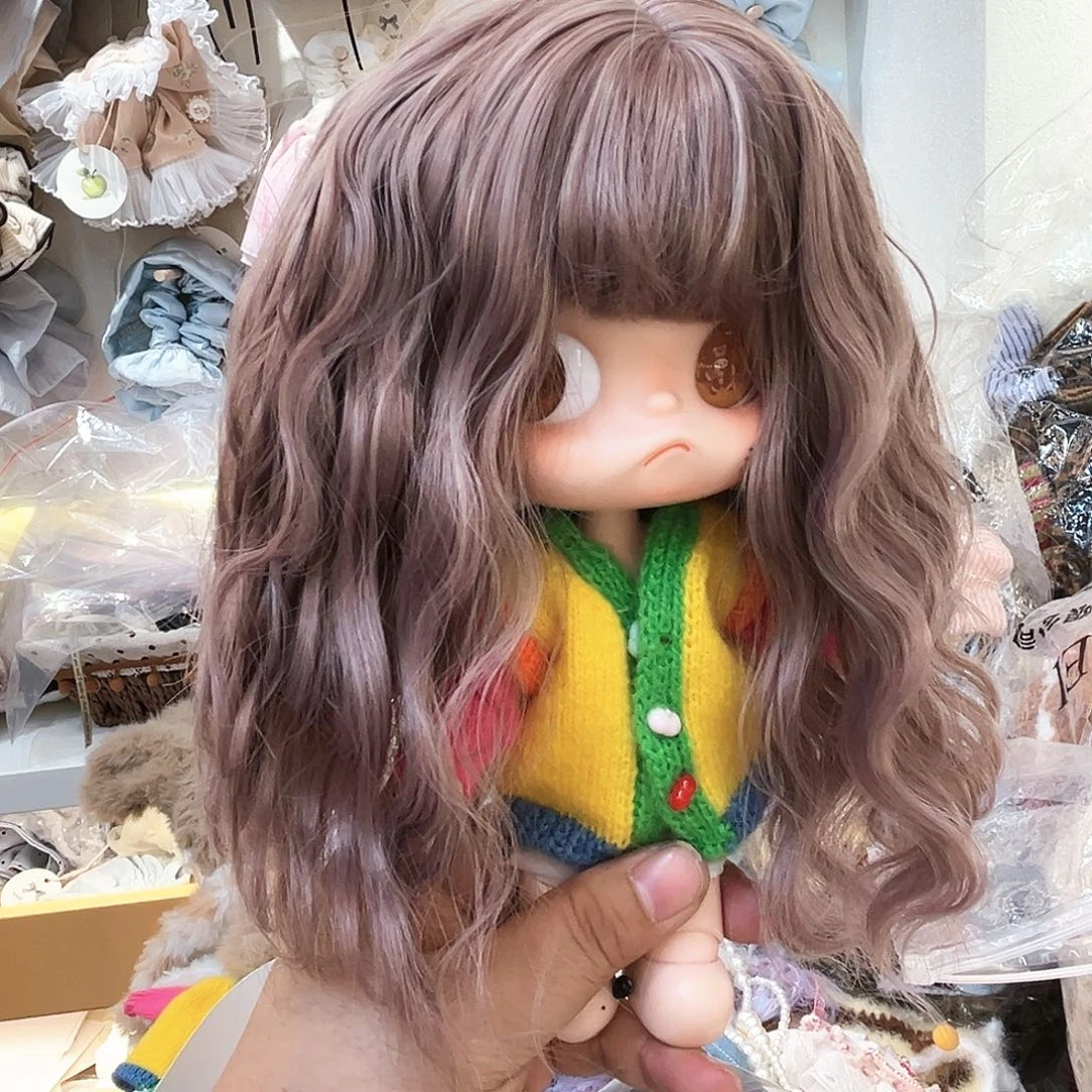 紫色长假发新款假发