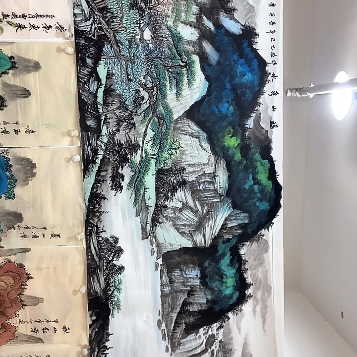 小周画廊的直播间