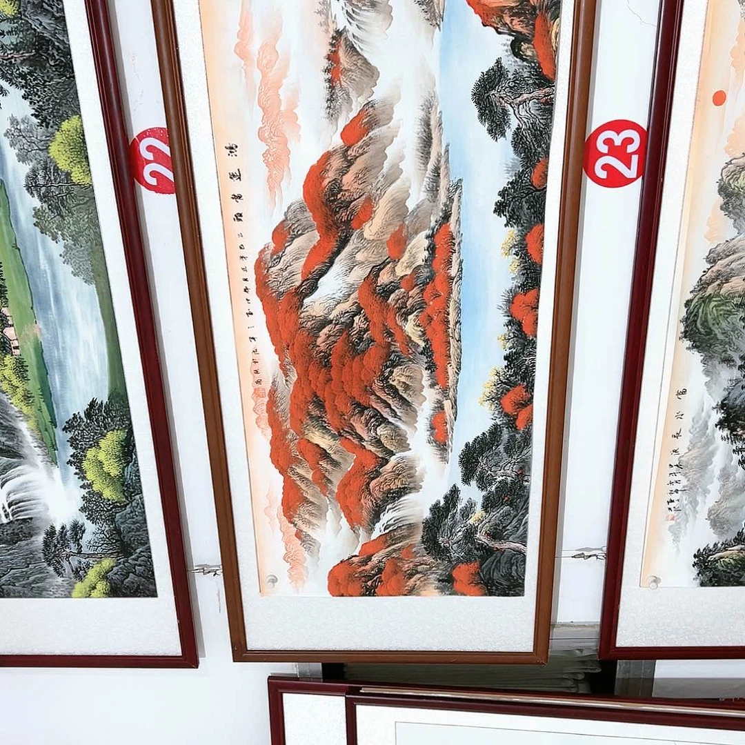 国画画*手绘作品质量不错