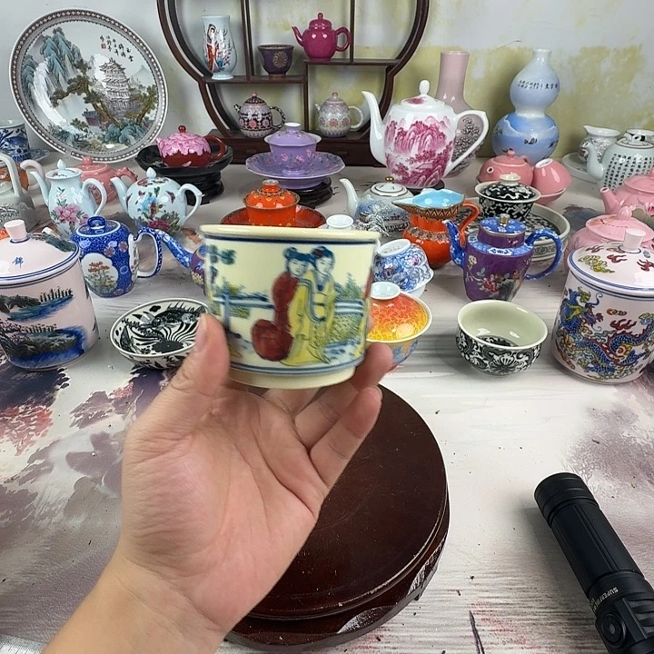 摆件景德镇陶瓷老厂瓷22