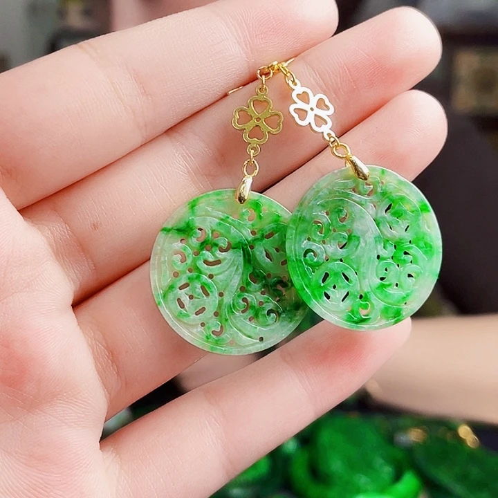 翡翠银S925镶嵌项链多样性