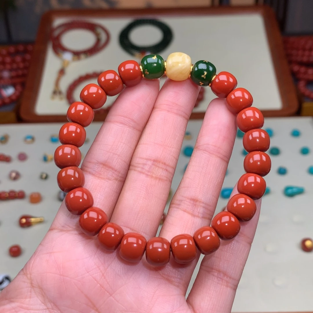 南红玛瑙颈饰未镶嵌