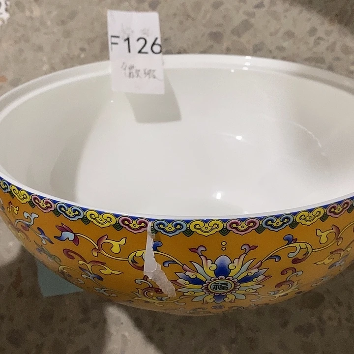 瓷糖*珐琅大汤煲无盖f126一个