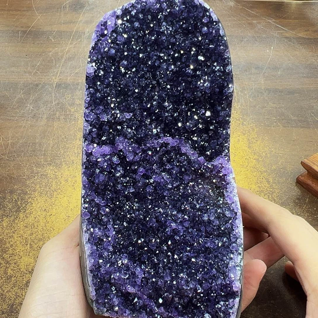 紫晶摆件未镶嵌晶体