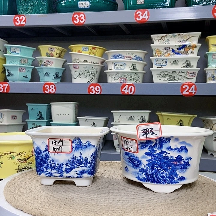 紫砂花瓶紫砂花盆