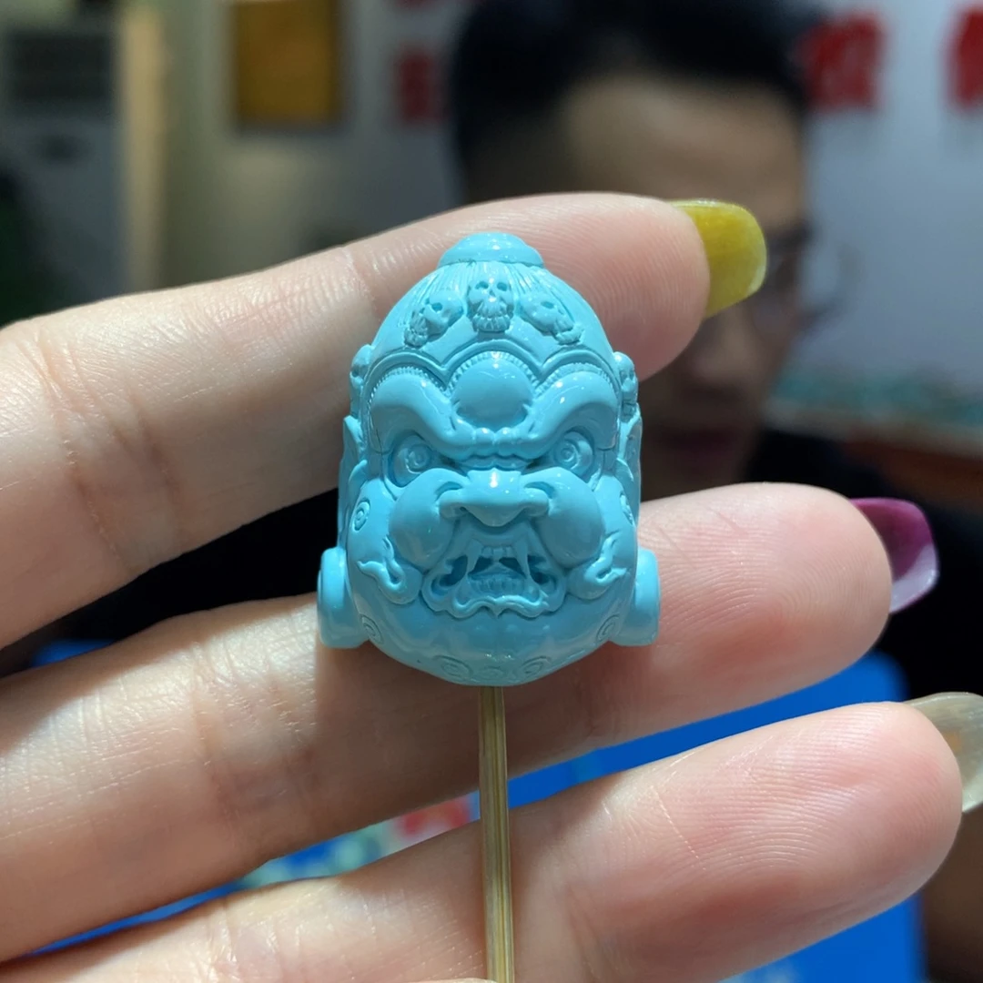 未镶嵌绿松石吊坠