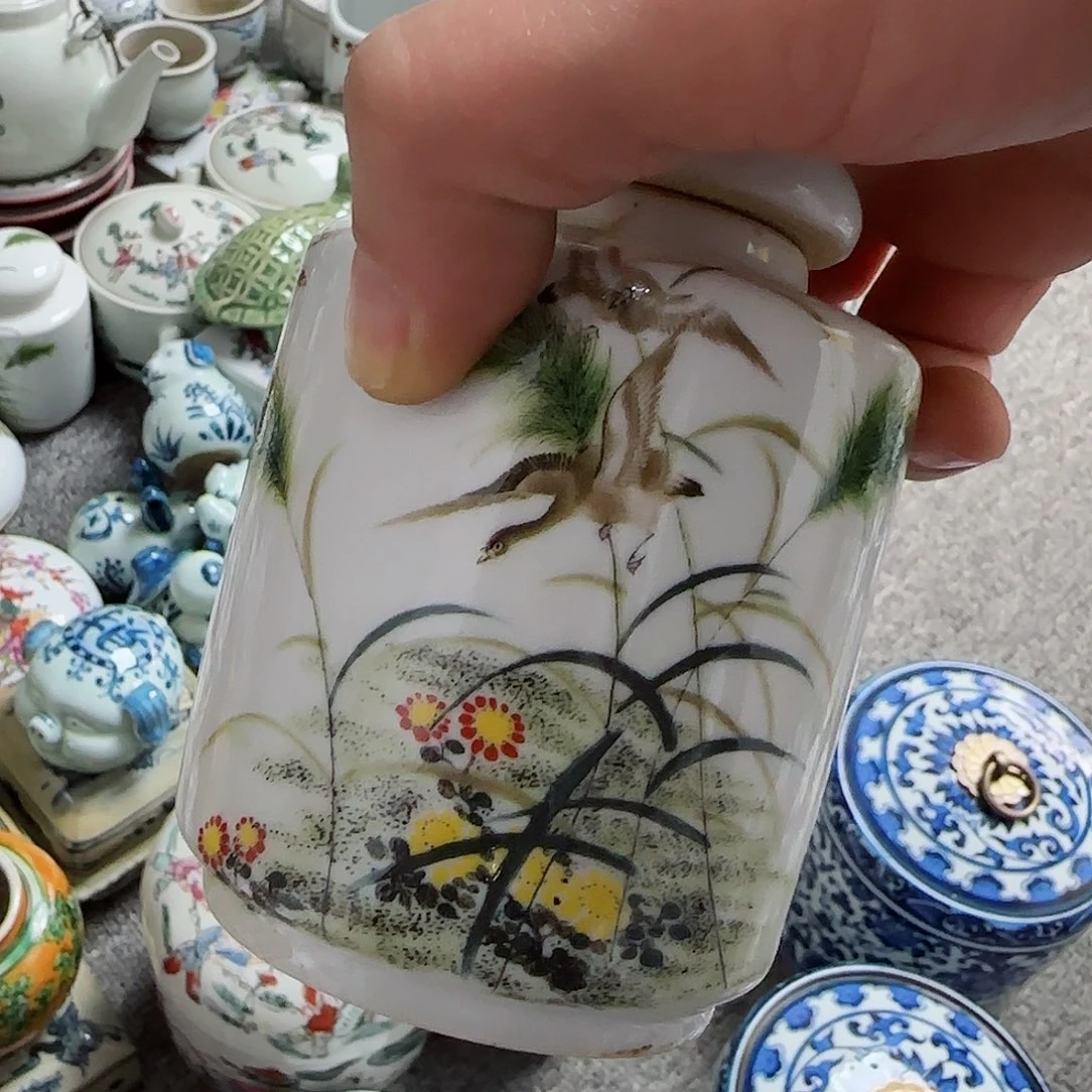 摆件瓷器的工艺技术水平