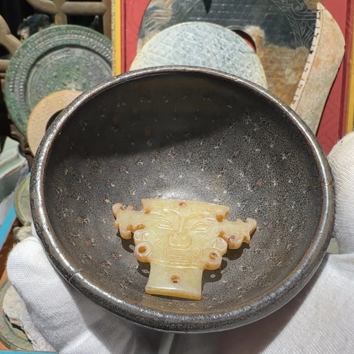 遇***人吉州窑黑釉茶盏全品