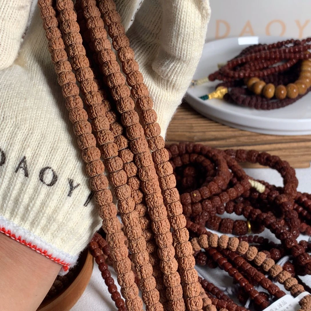 金刚菩提吊坠局部黄一代脖挂9