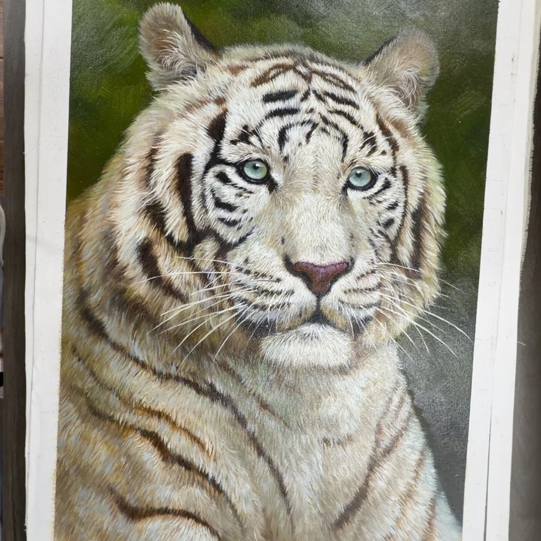 油画加油加油努力加油努力