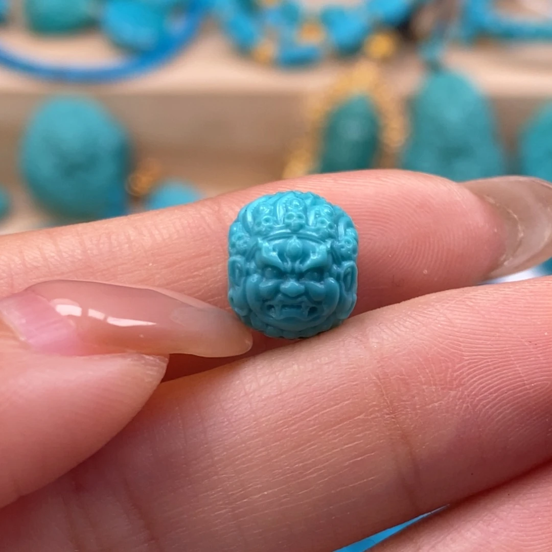 未镶嵌绿松石挂件