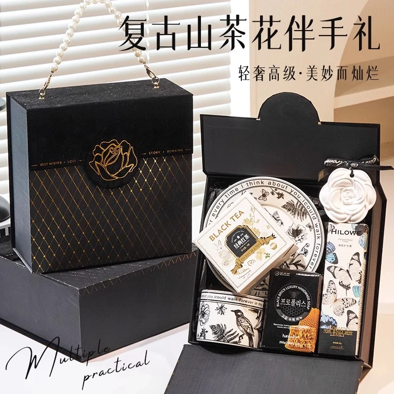 伴手礼女伴娘实用小众高级感礼盒送姐妹团结婚礼盒宾客回礼护士节