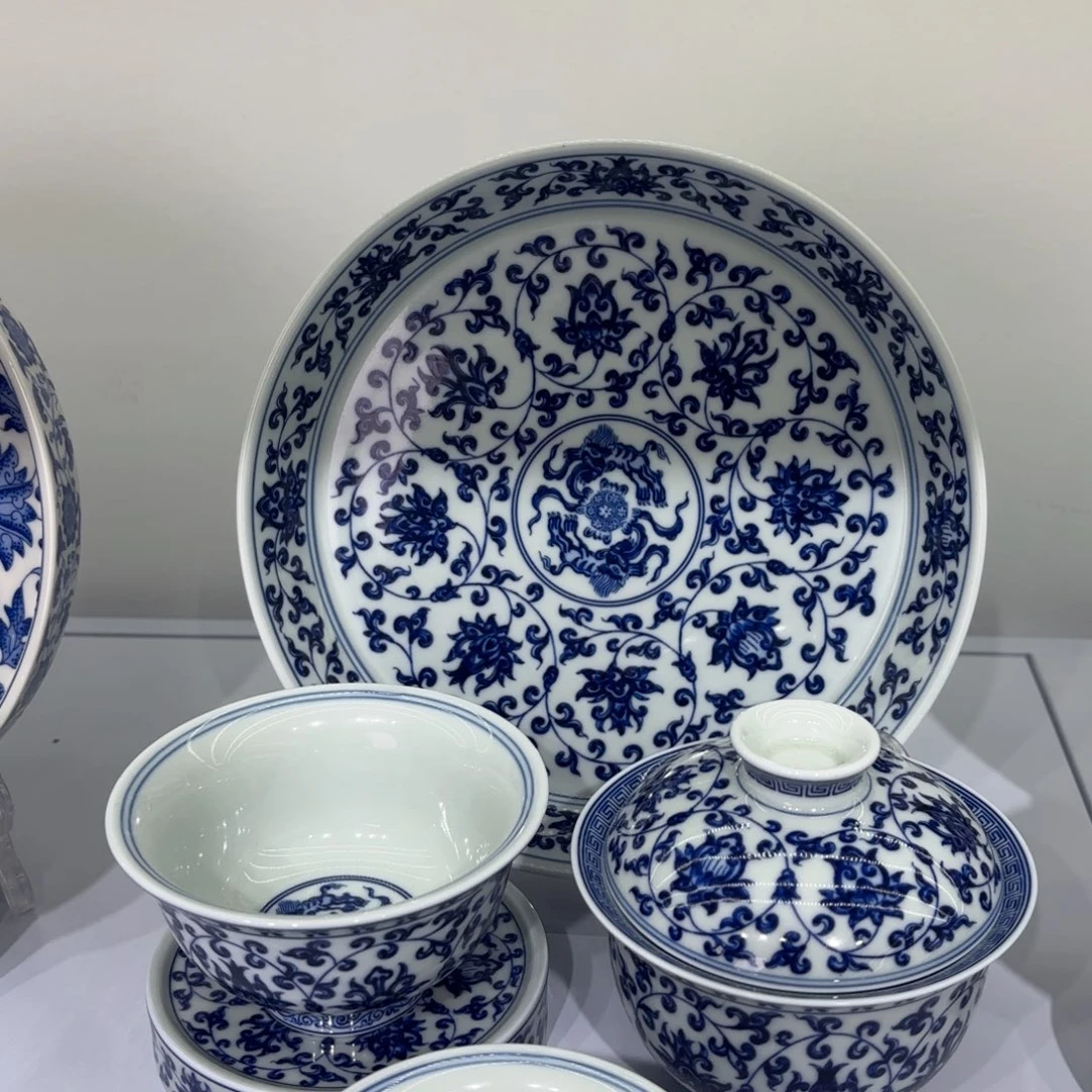 岁***好景德镇陶瓷五件套