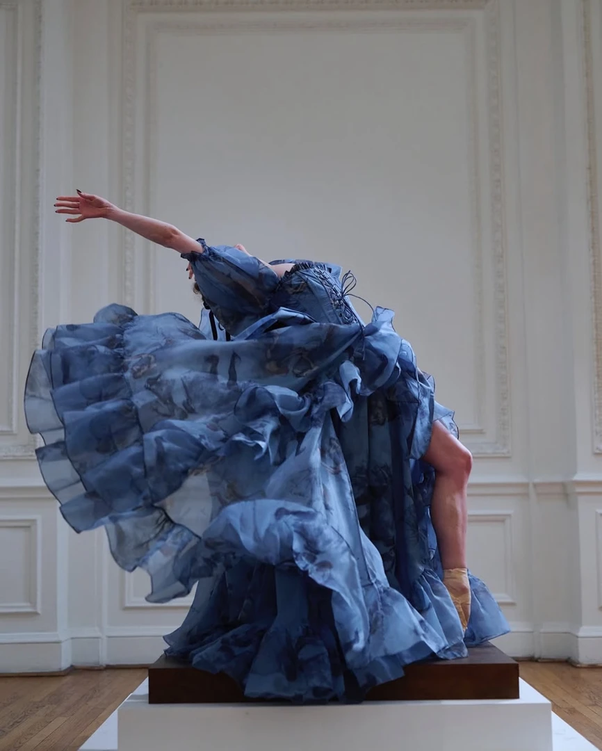 [1-169编号] 碎花度假拍照日常百搭大长裙大摆裙一字肩夏季新款