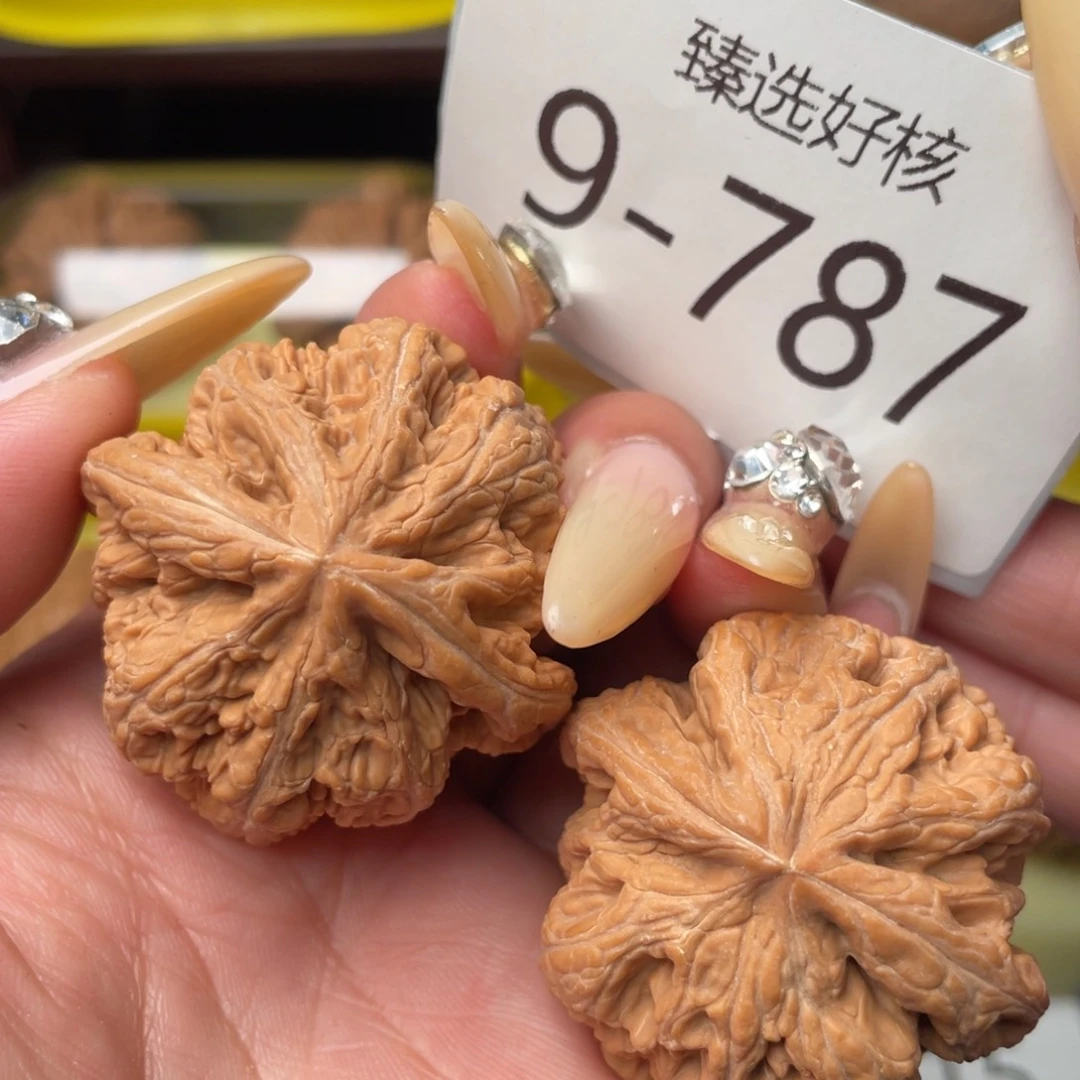 文玩核桃把件41全品平谷大粗筋