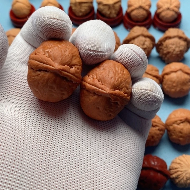 文玩核桃把件水滴佛肚