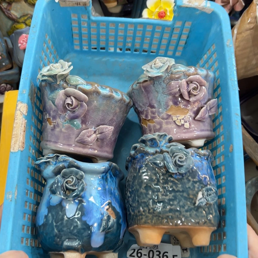 瑕疵2922 多肉花盆满20元发货退款的拉黑