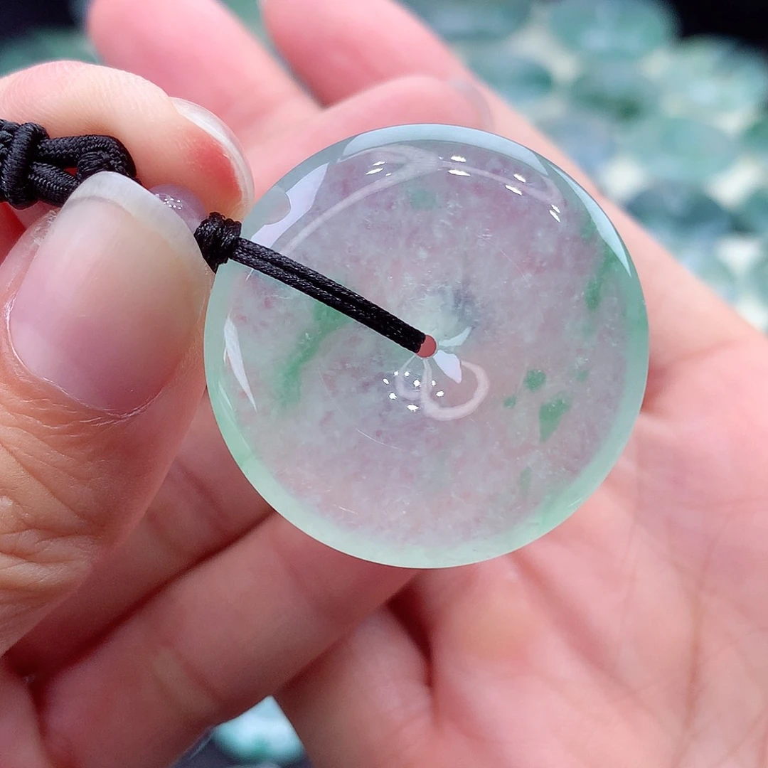 颈饰未镶嵌翡翠编号71尺寸31.6-6.1