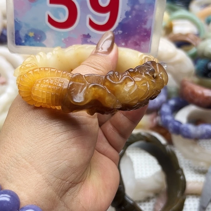 未镶嵌手镯石英岩玉