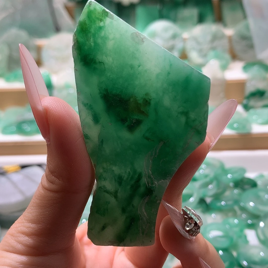 石英质玉未镶嵌珠宝半成品