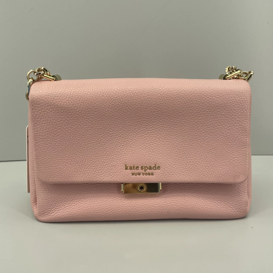 90新  KS粉色链条包25*14*8cmE050908