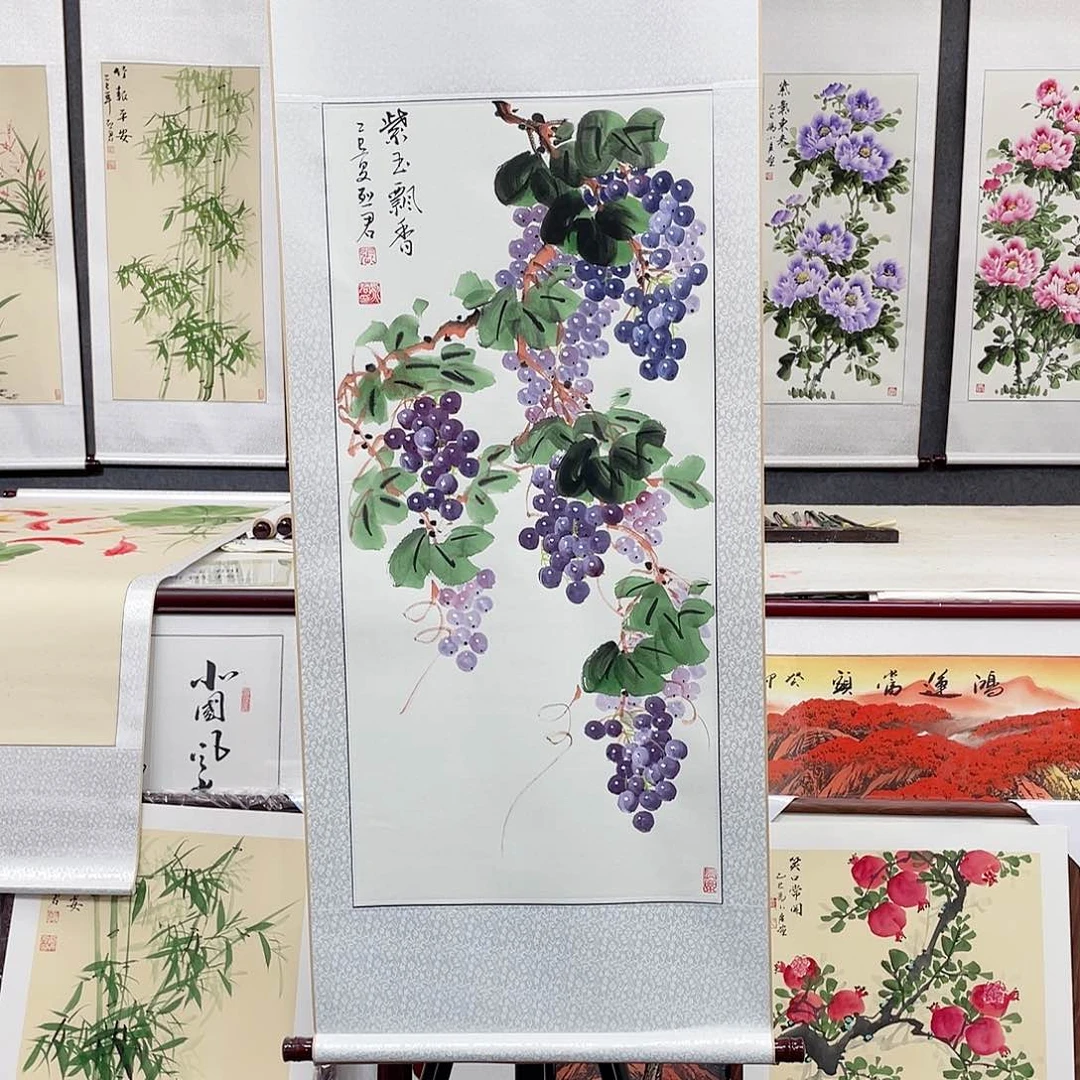 国画手绘作品手绘作品