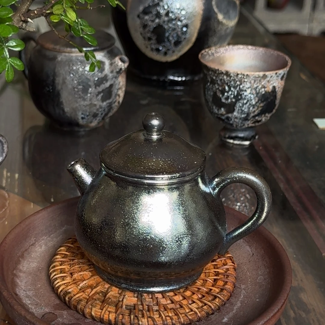 P***p建水紫陶柴烧茶具