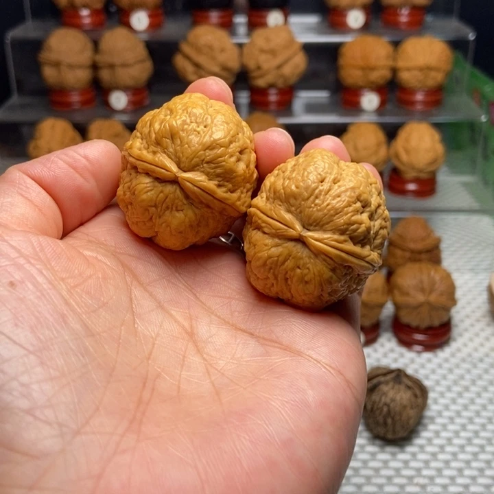 把件文玩核桃12平头蟾