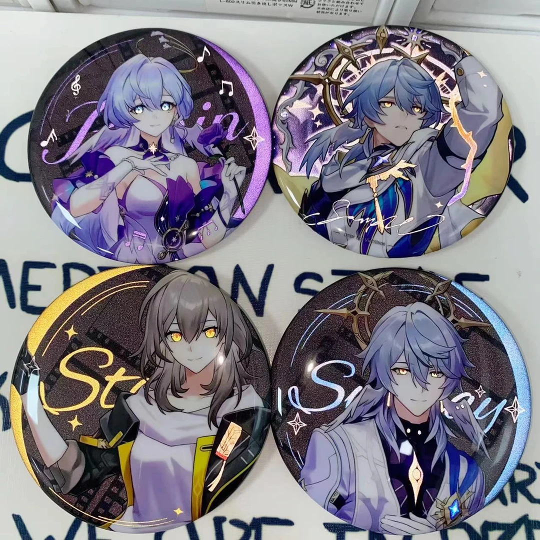 崩坏星穹铁道崩铁land活动星期日知更鸟开拓者反光吧唧徽章谷子礼