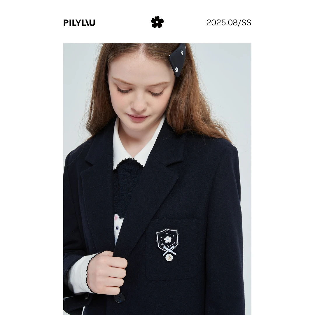 PILYLIU原创设计师品牌（学院风西装外套）520102