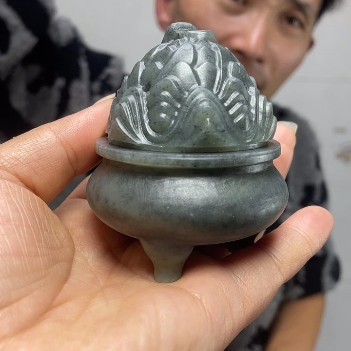 和田玉未镶嵌摆件