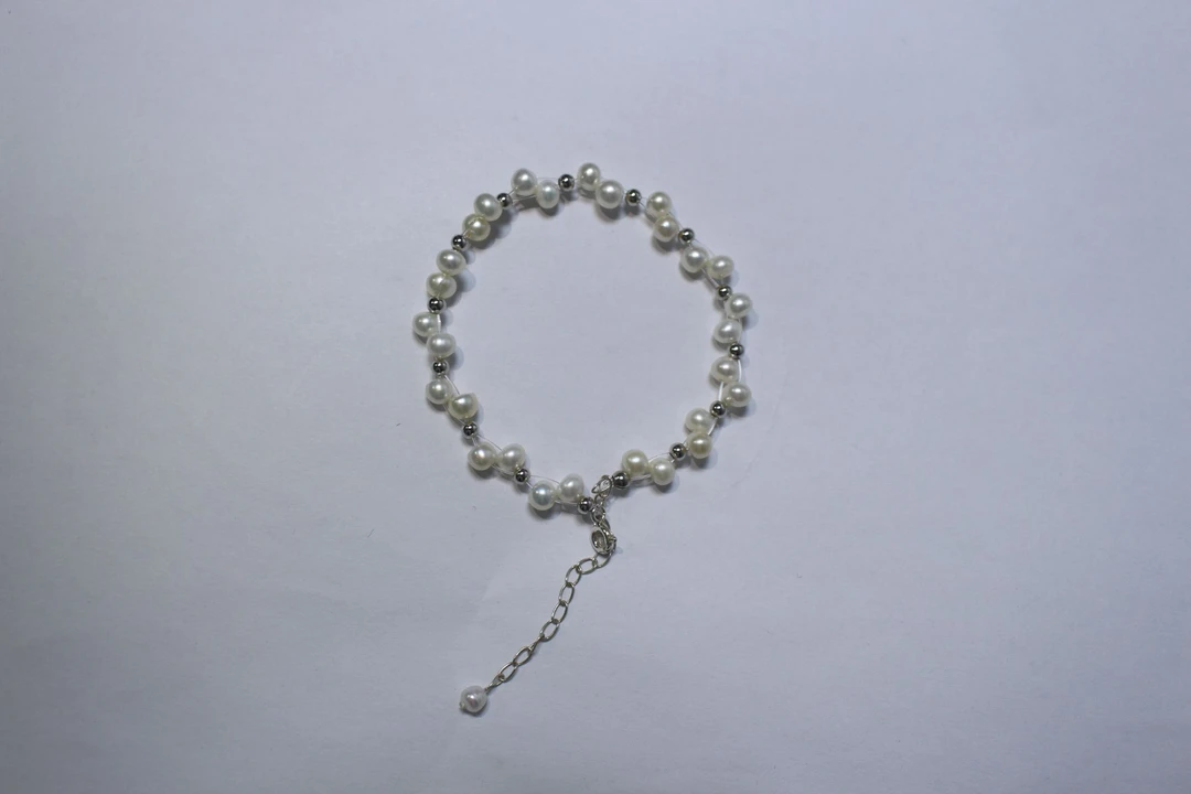 手工设计天然珍珠手链 925银时尚百搭气质小香风S3