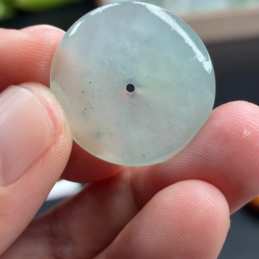 定制翡翠未镶嵌翡翠平安扣