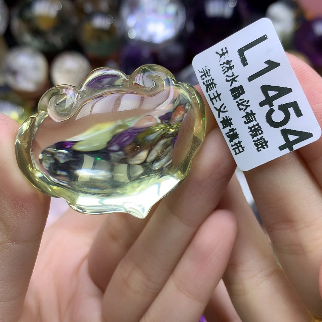 未镶嵌珠宝半成品水晶吊坠