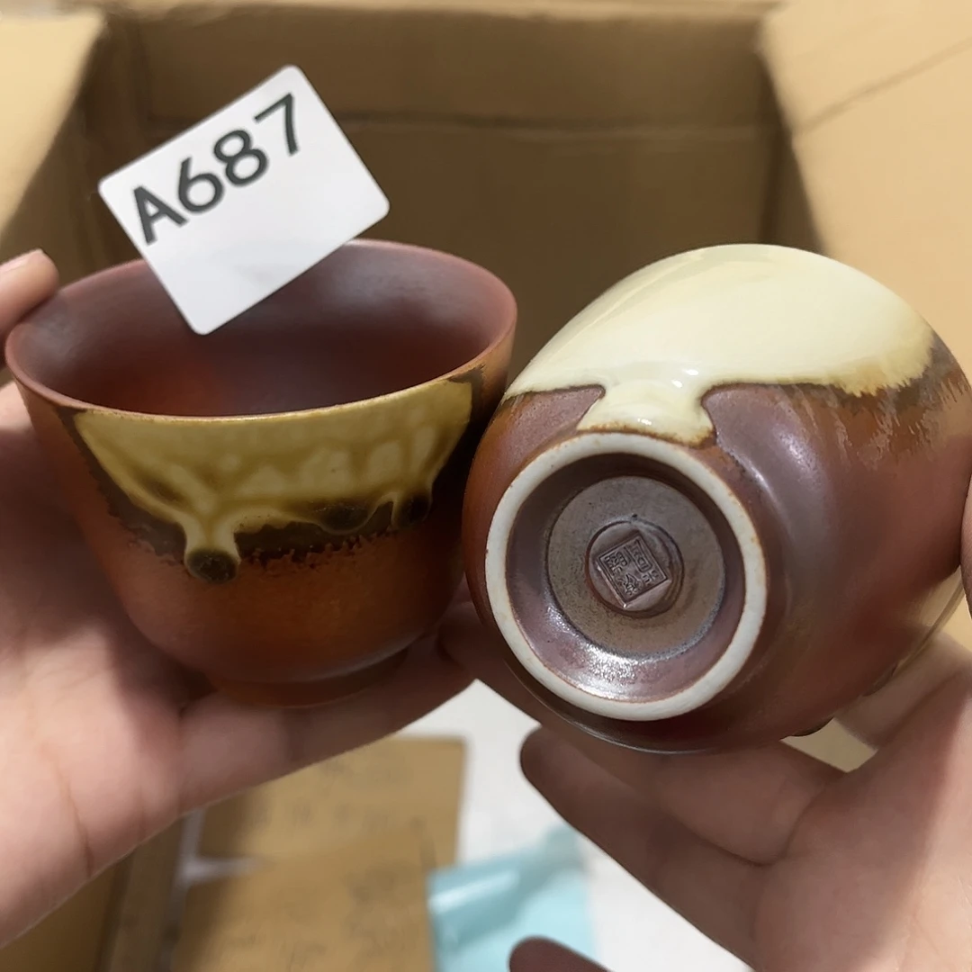 瓷片茶摆件工艺品摆件666