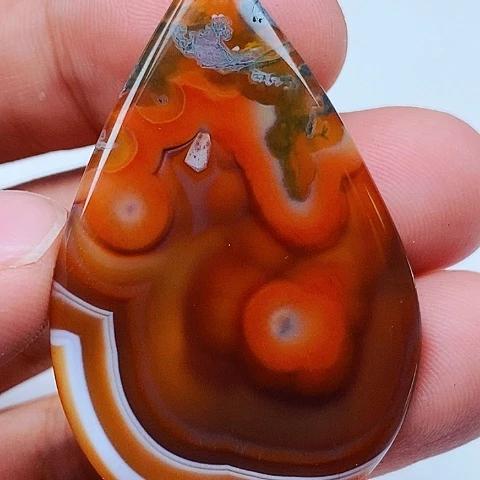 玛瑙/玉髓颈饰未镶嵌人****S