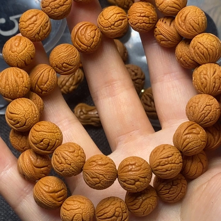 桃核吊坠秦岭山野生桃核