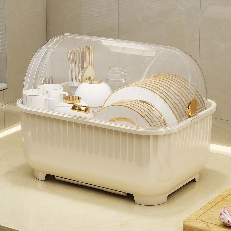 大号碗柜可多功能台式厨房置物架筷子置物架带盖家用儿童柜