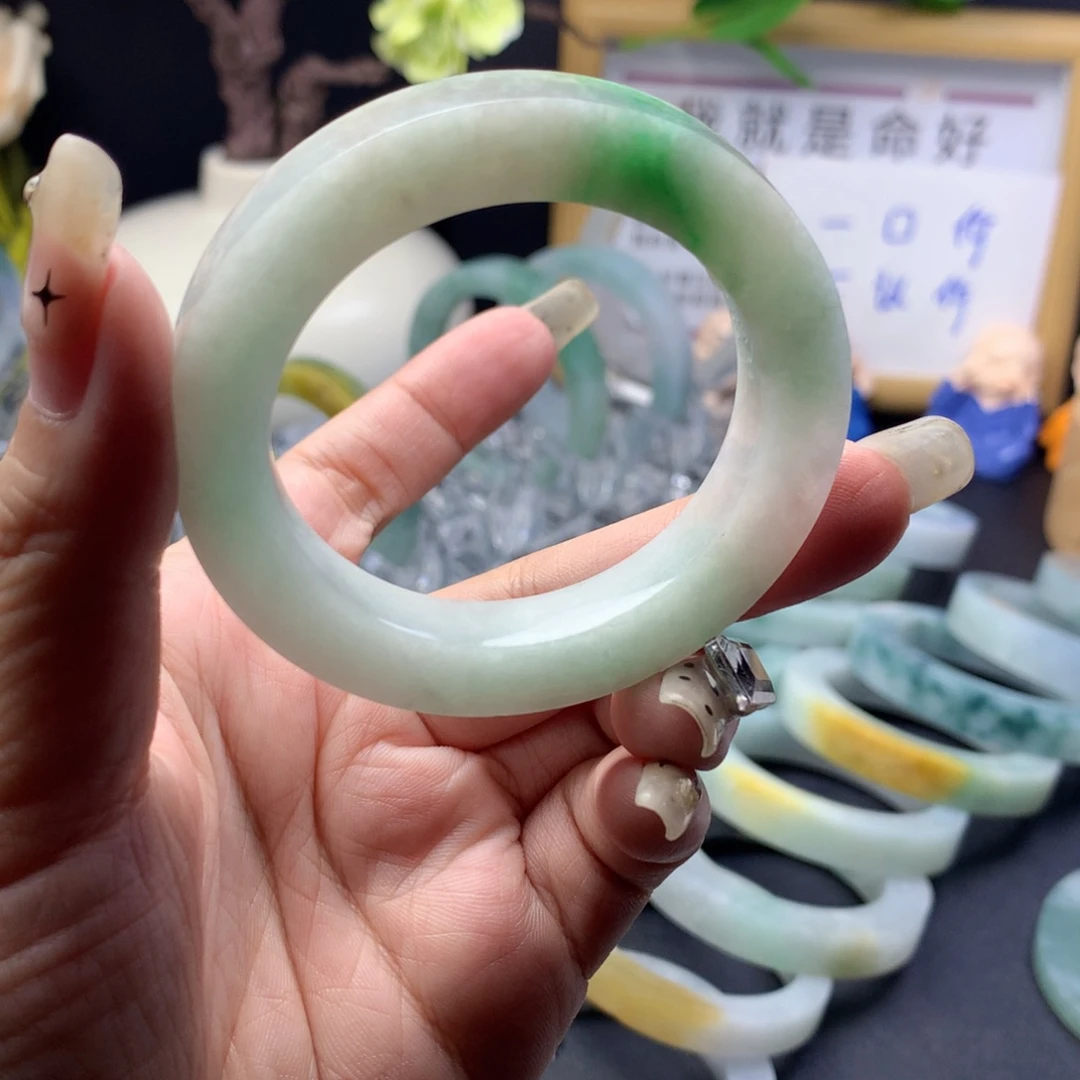F***.定制翡翠未镶嵌手镯49