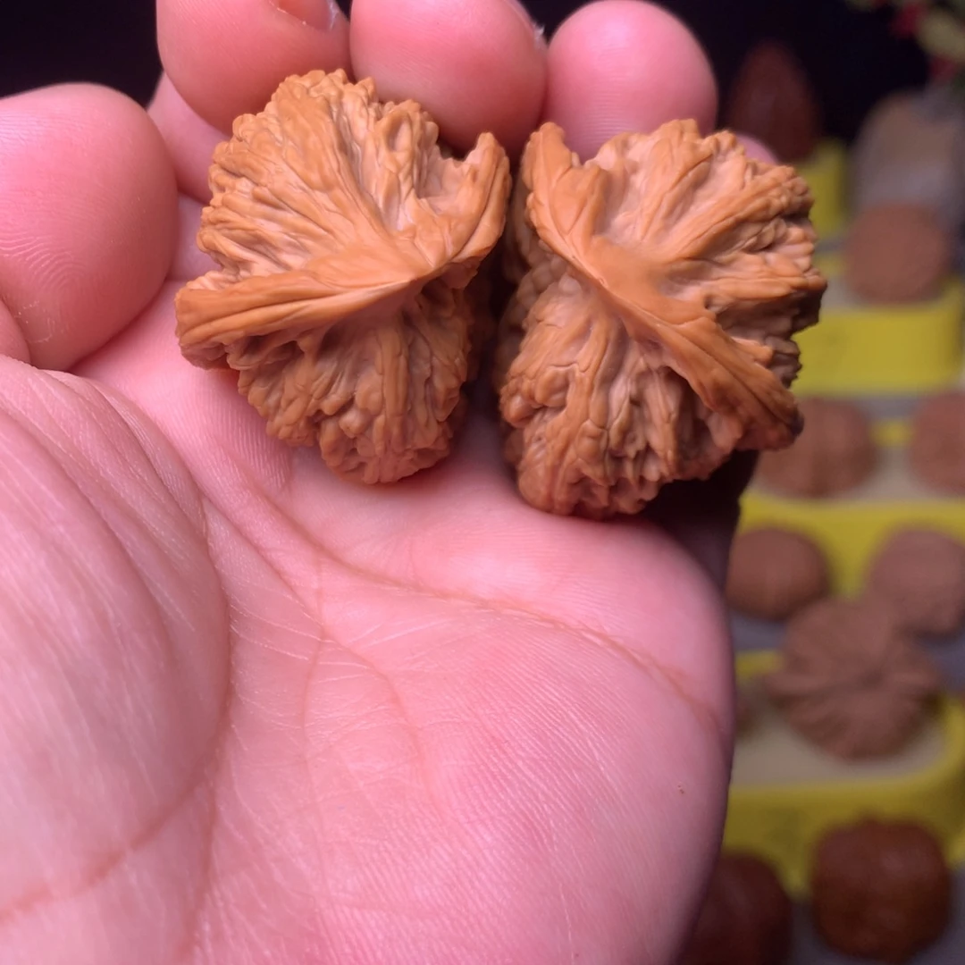 吊坠文玩核桃望月