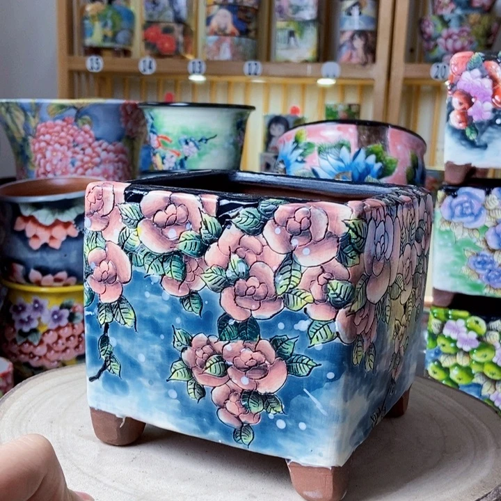 景德镇艺术手绘作品