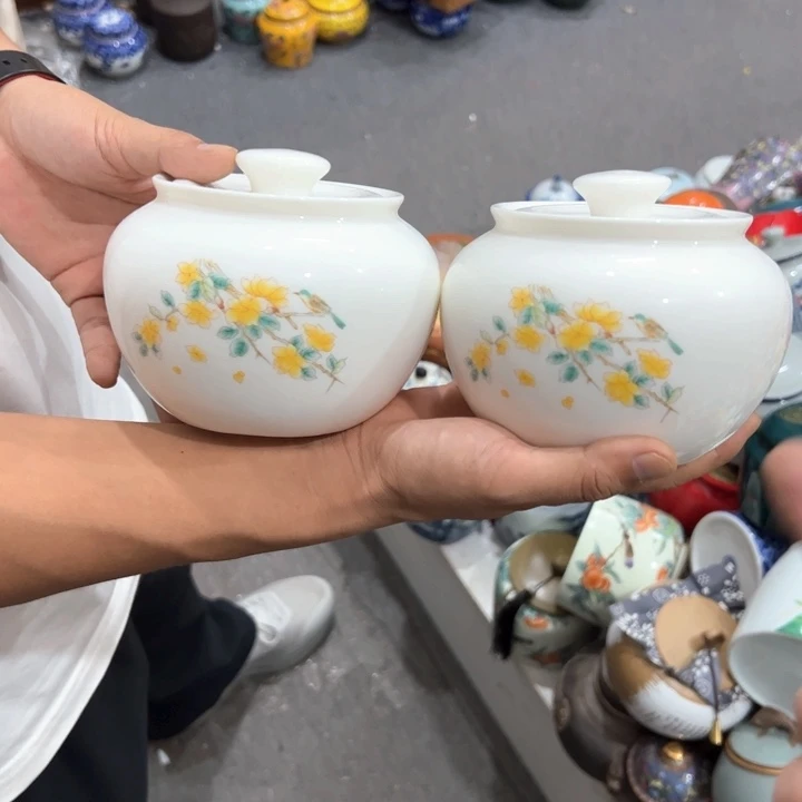 瑕疵福利品陶瓷茶叶罐