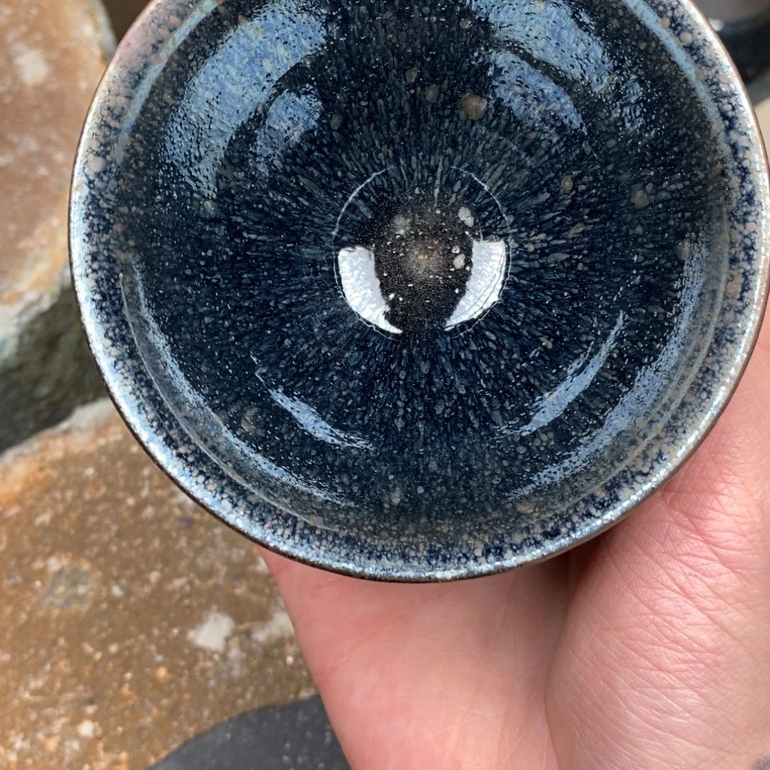 玩***星茶盏317 崇溪堂龙窑柴烧建盏