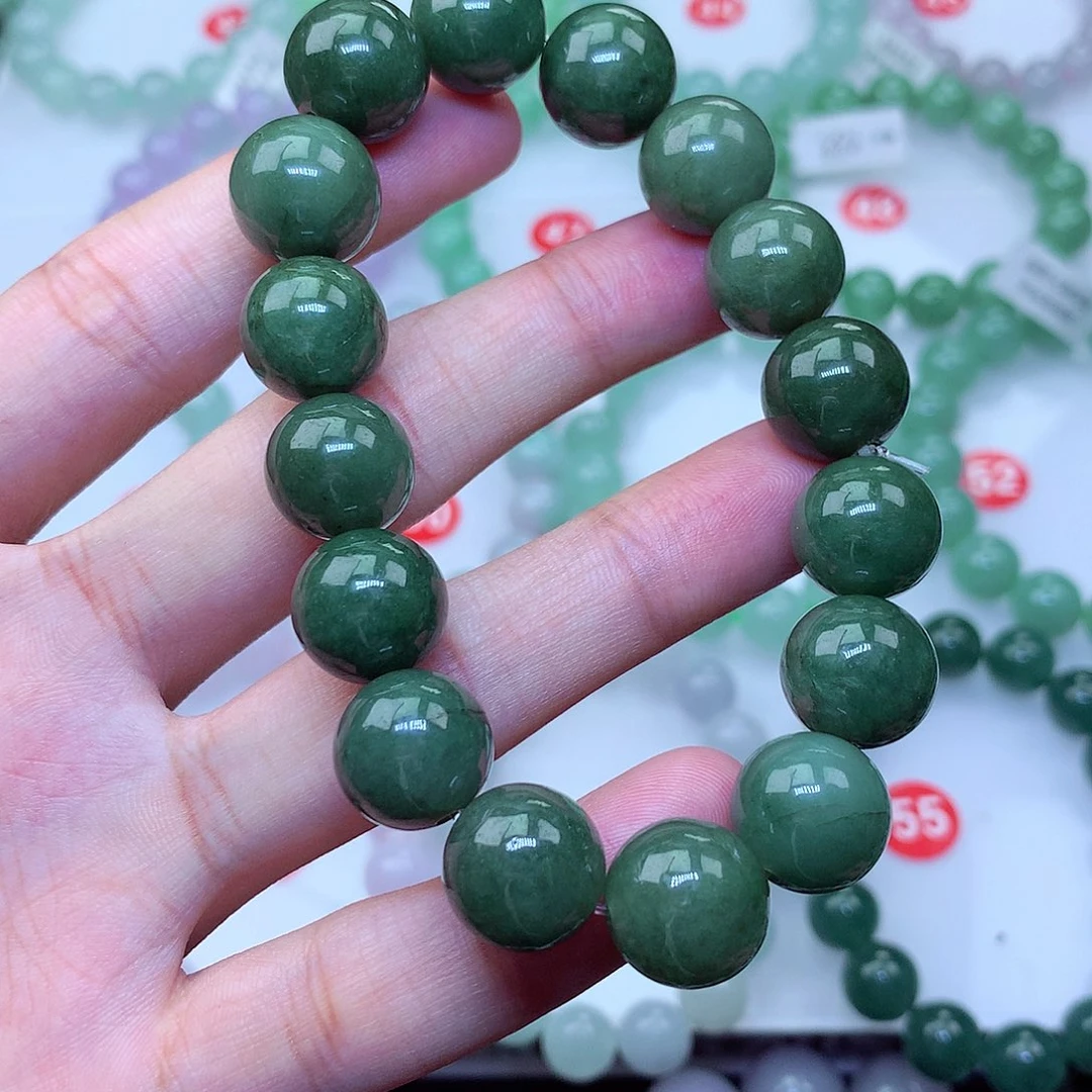 翡翠未镶嵌毛衣链