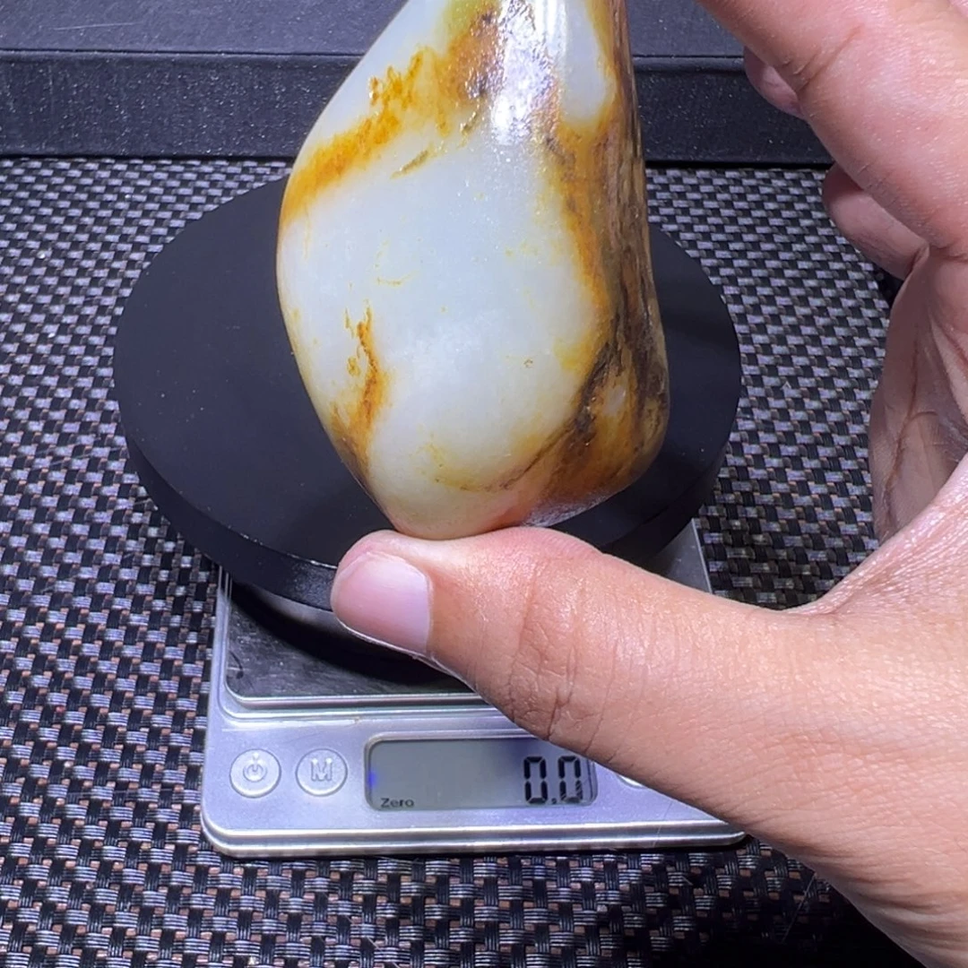 三***石吊坠(不含链)未镶嵌和田玉（子料）158