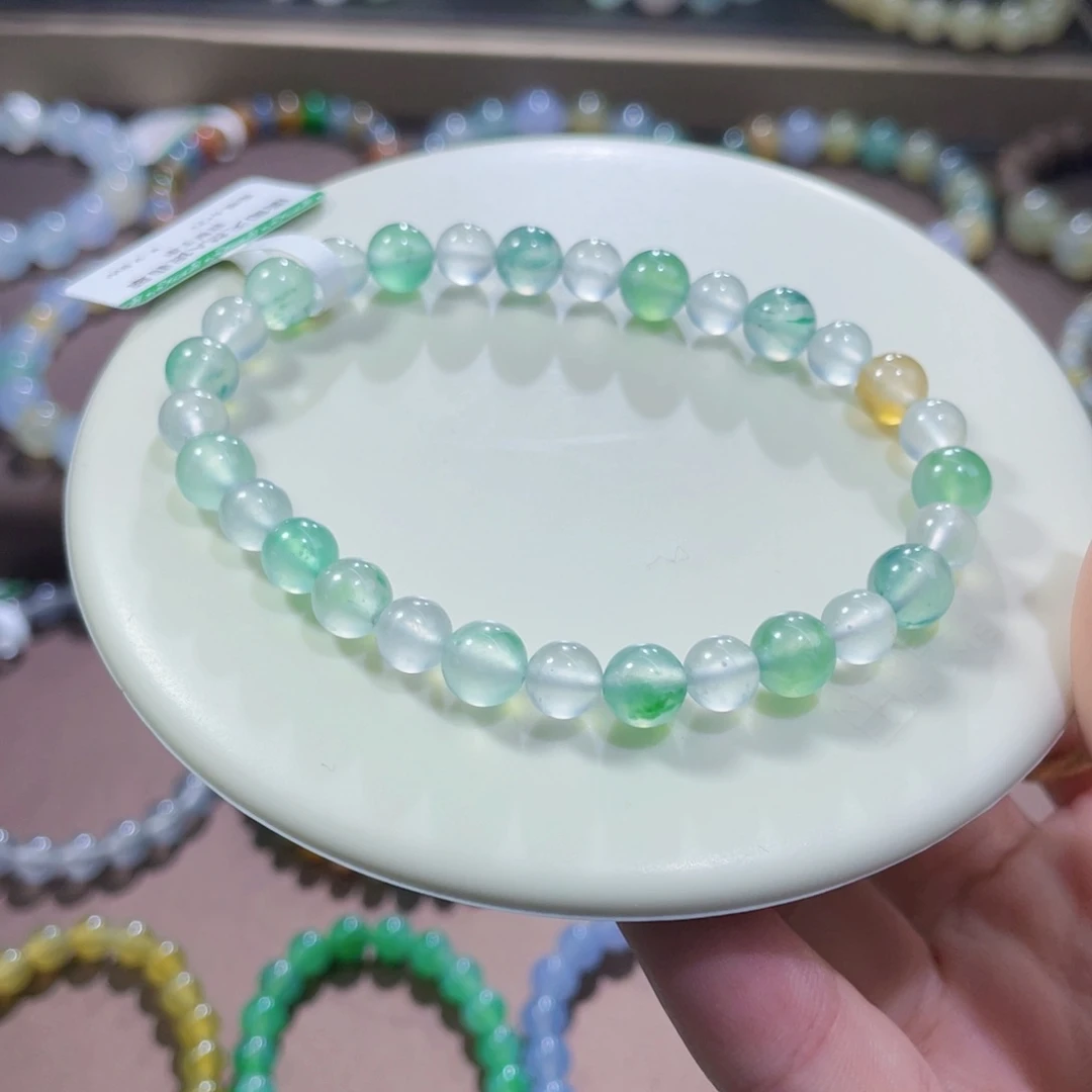 未镶嵌手链翡翠卡5.8-6.7